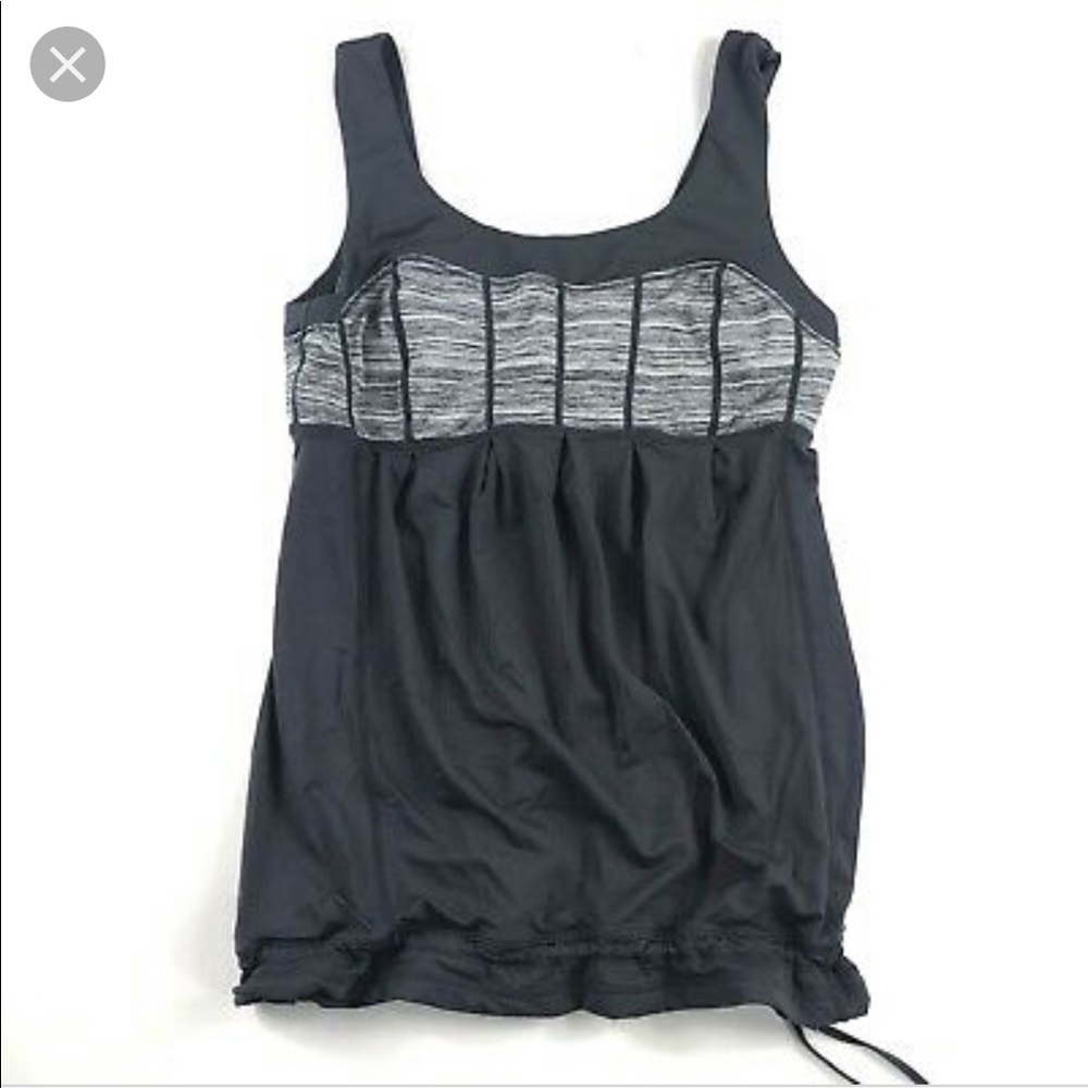 Lululemon Elevate Tank in Ambient Gray Stripes (6)